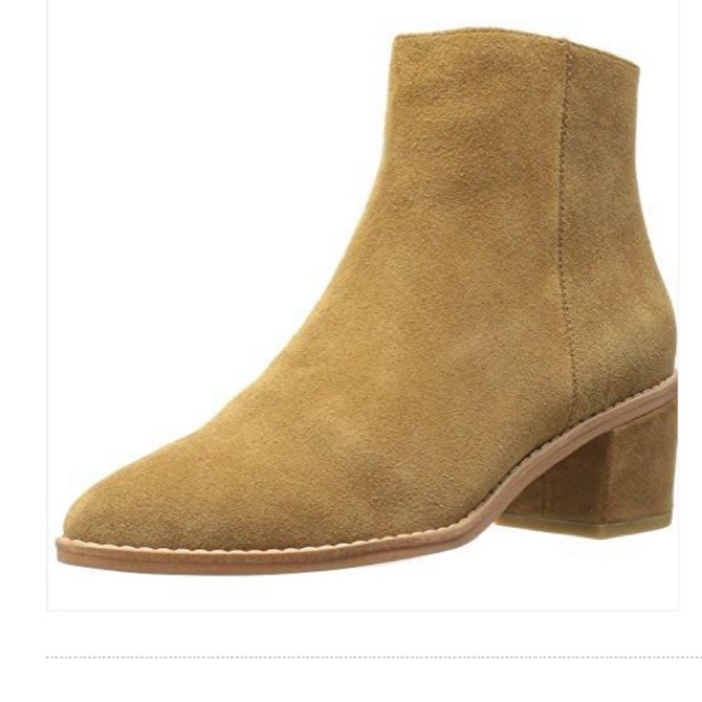 Sol Sana Tan Suede Booties